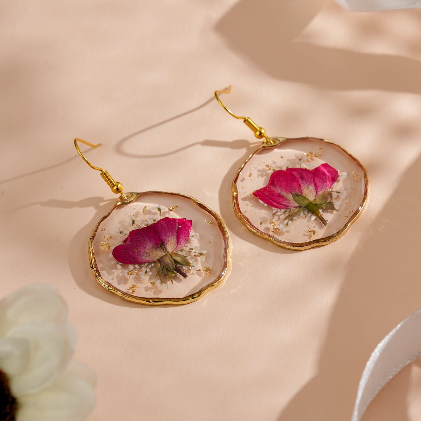 Whispering Rose Earrings