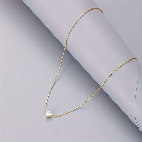 Gold Plated Anti-tarnish Dewdrop Pendant
