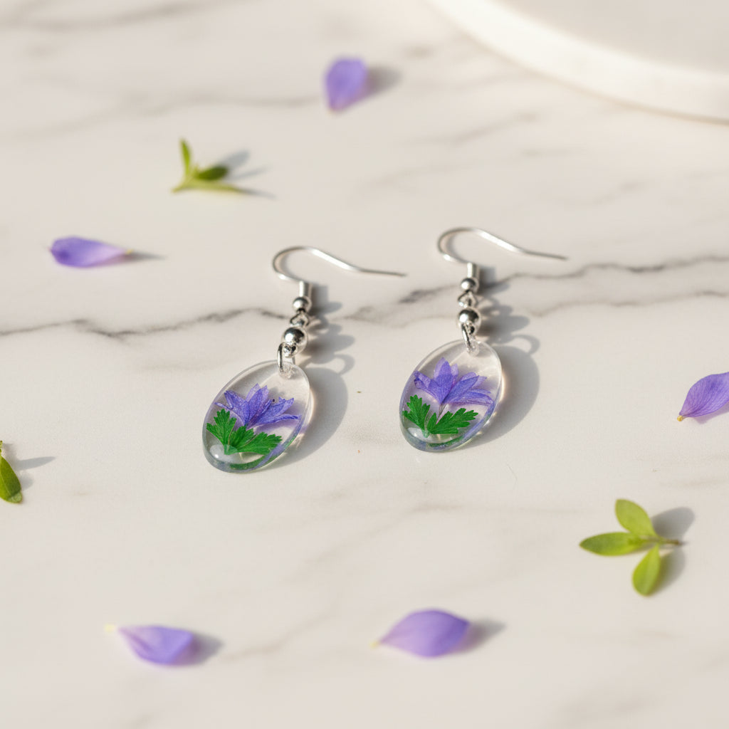 Bluebell Whisper Earrings