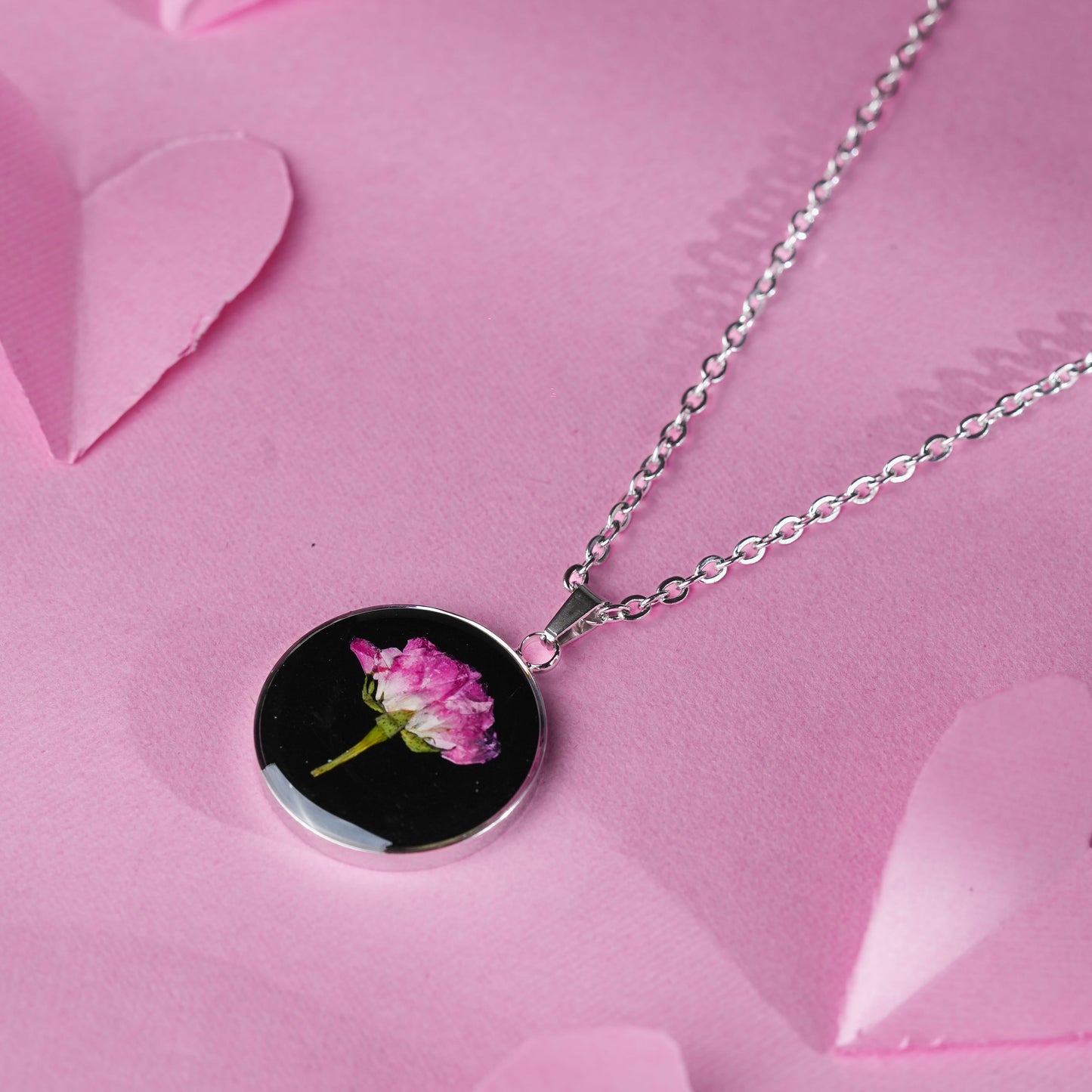 Velvet Rose Necklace