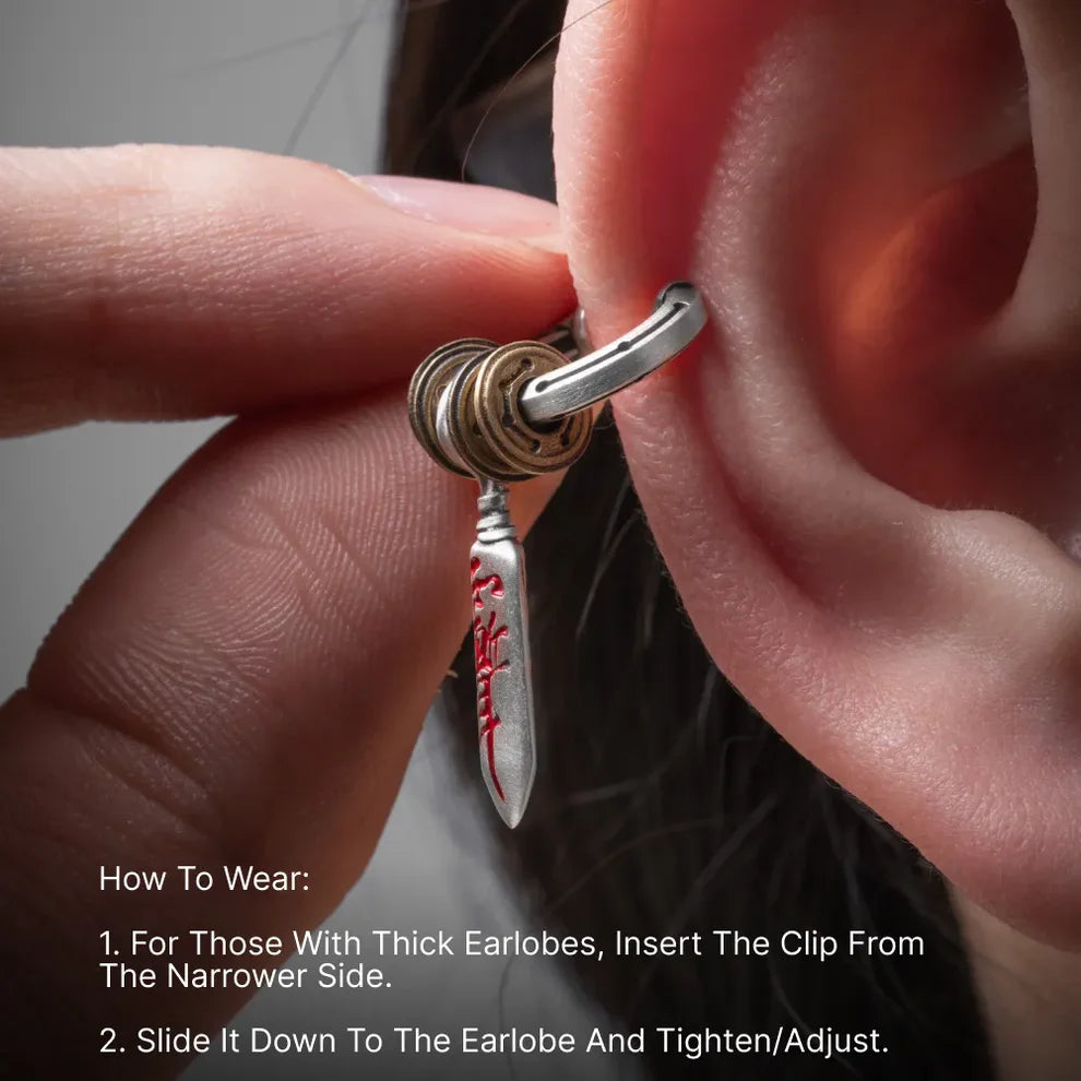 Tibetan Non-Piercing earrings