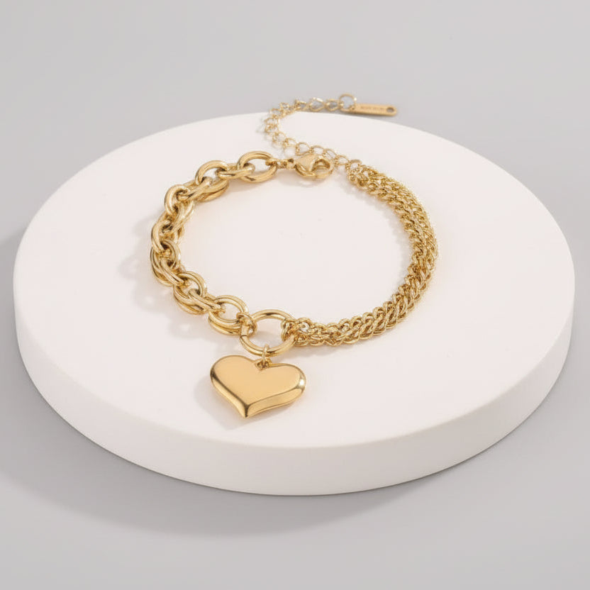 Linked In Love Bracelet