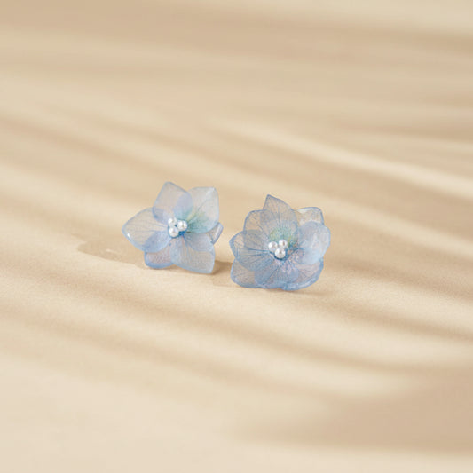 Cerulean Hydrangea Studs