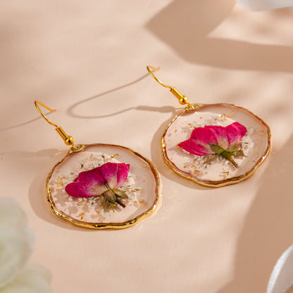 Whispering Rose Earrings