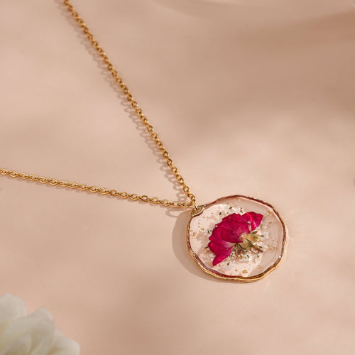 Whispering Rose Necklace