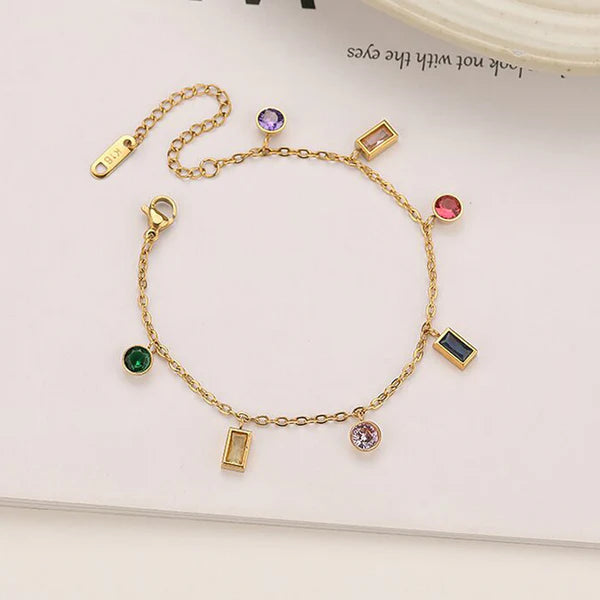 Anti-tarnish Multicolour Bracelet