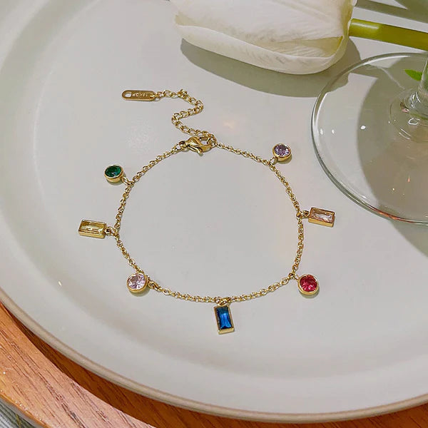 Anti-tarnish Multicolour Bracelet