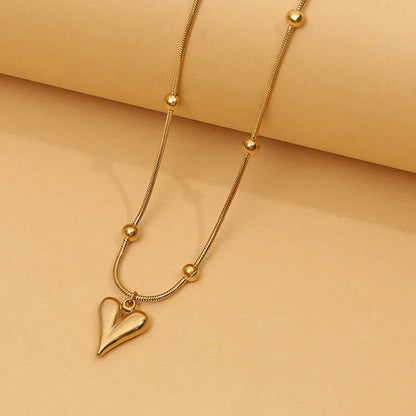 Anti-tarnish Heart Necklace