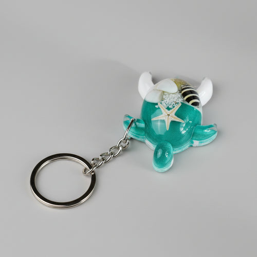 Glow In Dark Turtle Keychain
