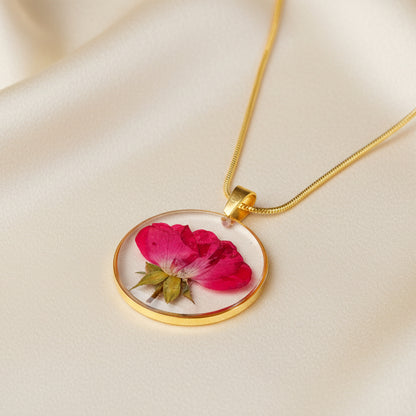 Scarlet Bloom Necklace