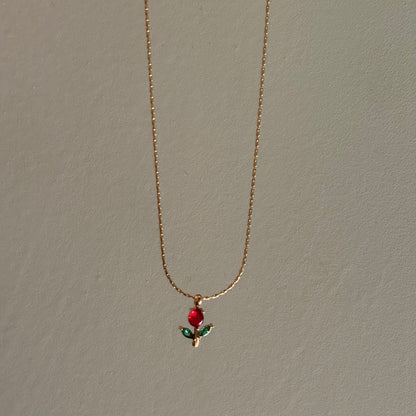 Anti-tarnish Tulip Necklace