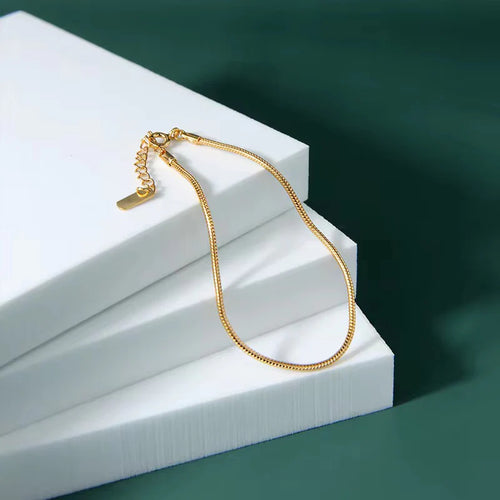 Anti-tarnish Minimal Anklet