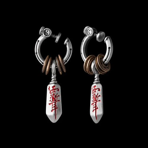 Tibetan Non-Piercing earrings