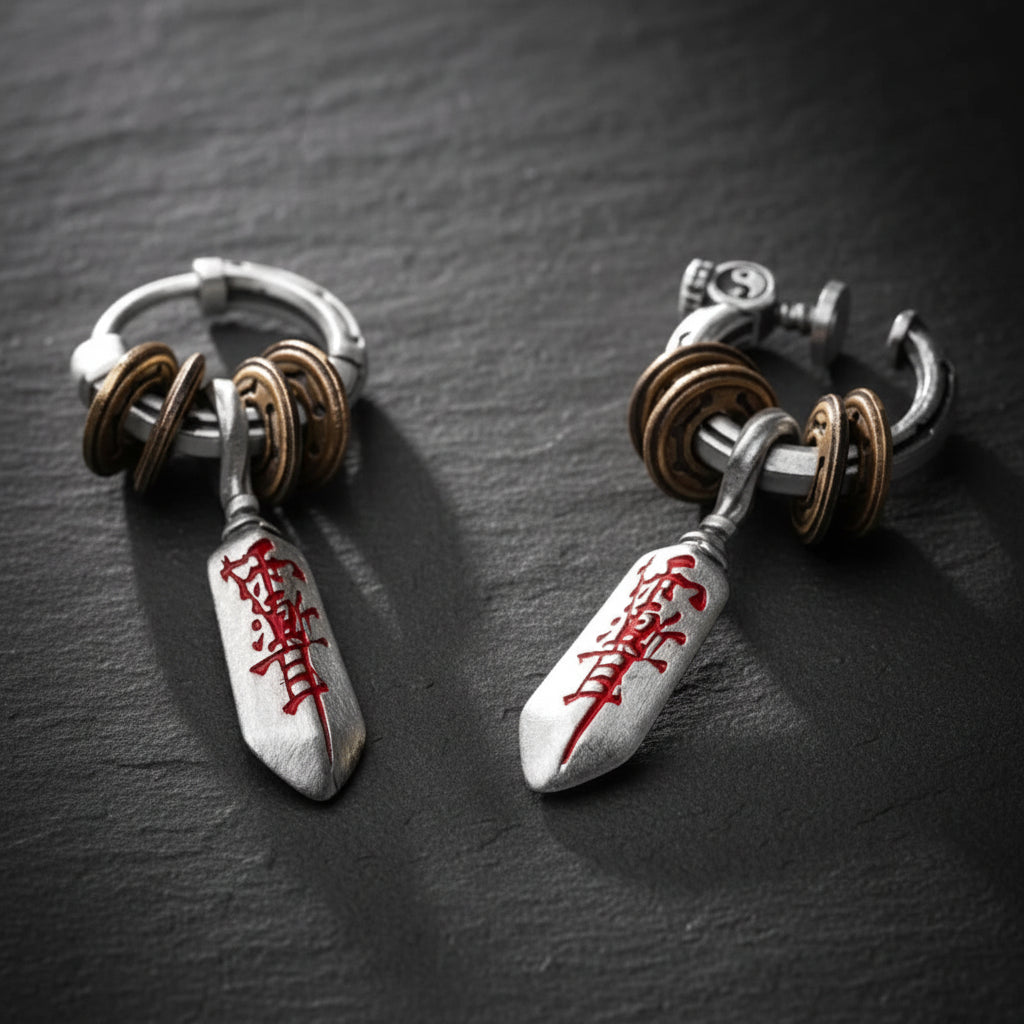 Tibetan Non-Piercing earrings