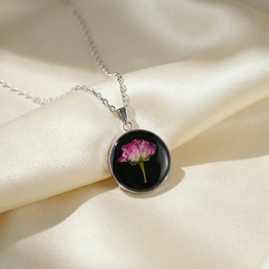 Velvet Rose Necklace