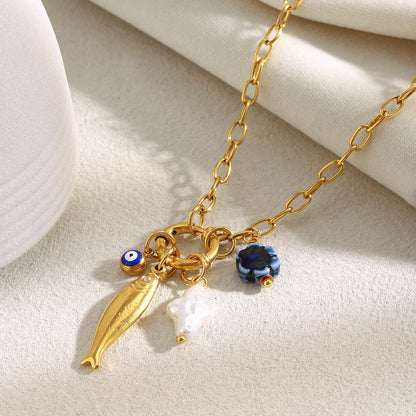 Marina Amulet Necklace