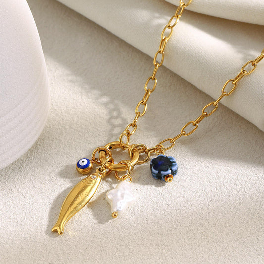 Marina Amulet Necklace