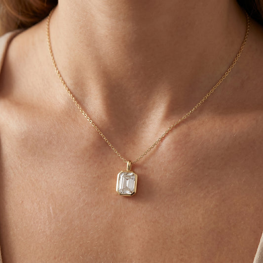 Minimal Crystal Pendant