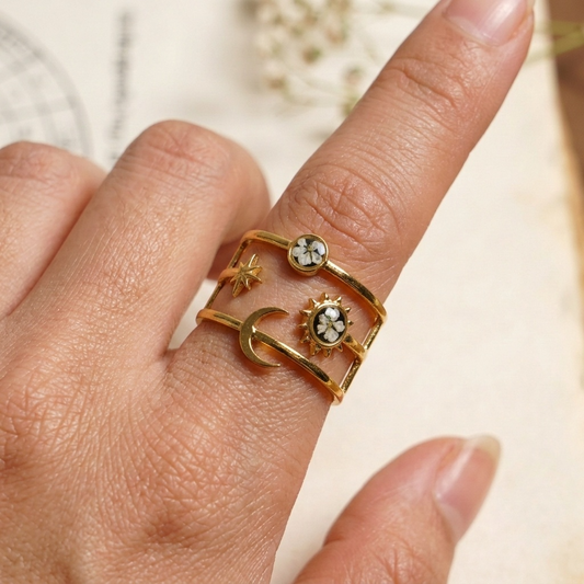 Celestial Bloom Ring