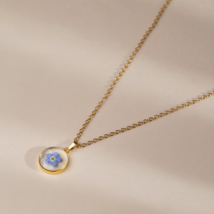 Forget Me Not Necklace