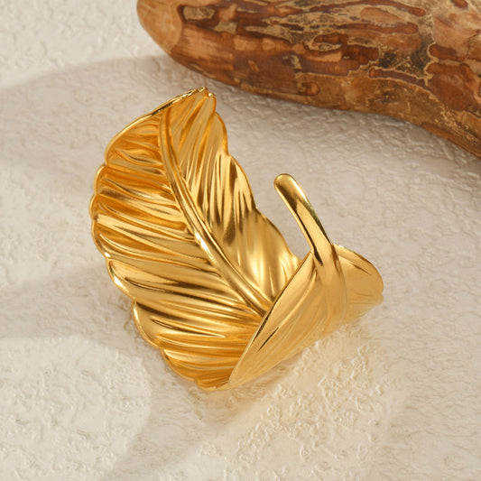Sunlit Feather Hand Cuff